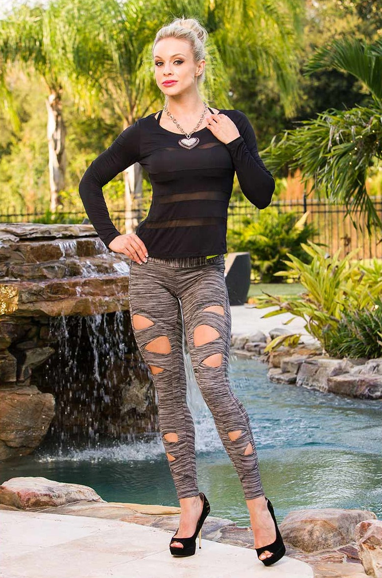 Alto Giro Edgy Cut Out Legging