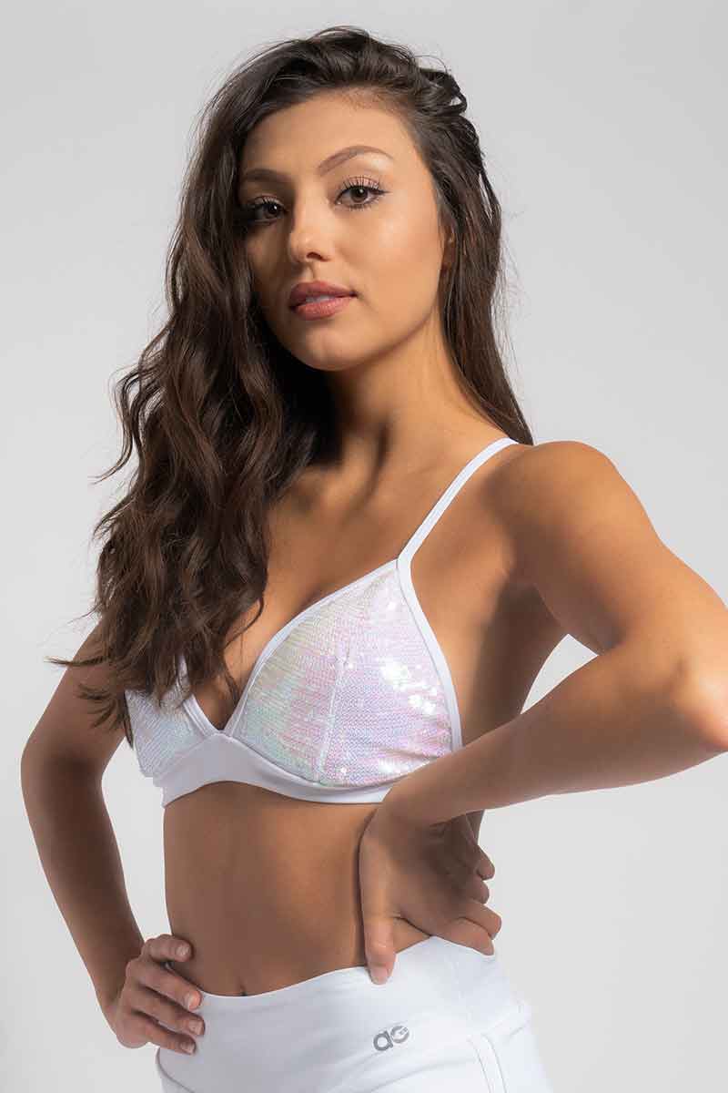 Alto Giro Enchanted Mermaid Sequin Bra