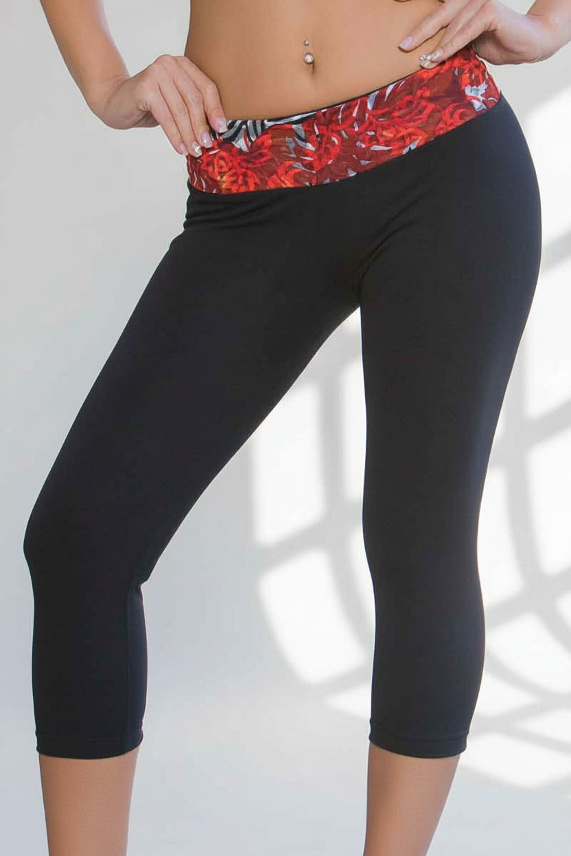 Body Brazil Fire Elements Lacey 3/4 Legging