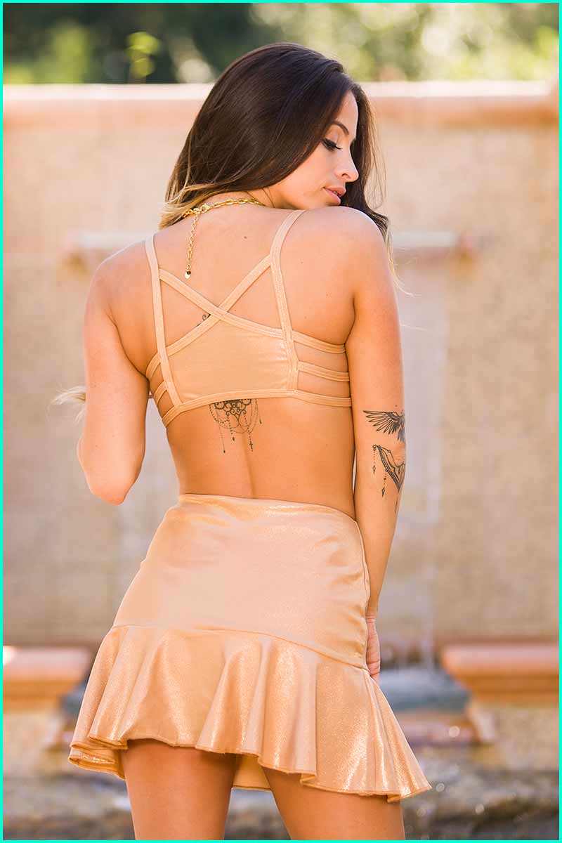 Alto Giro Frosty Gold Skort