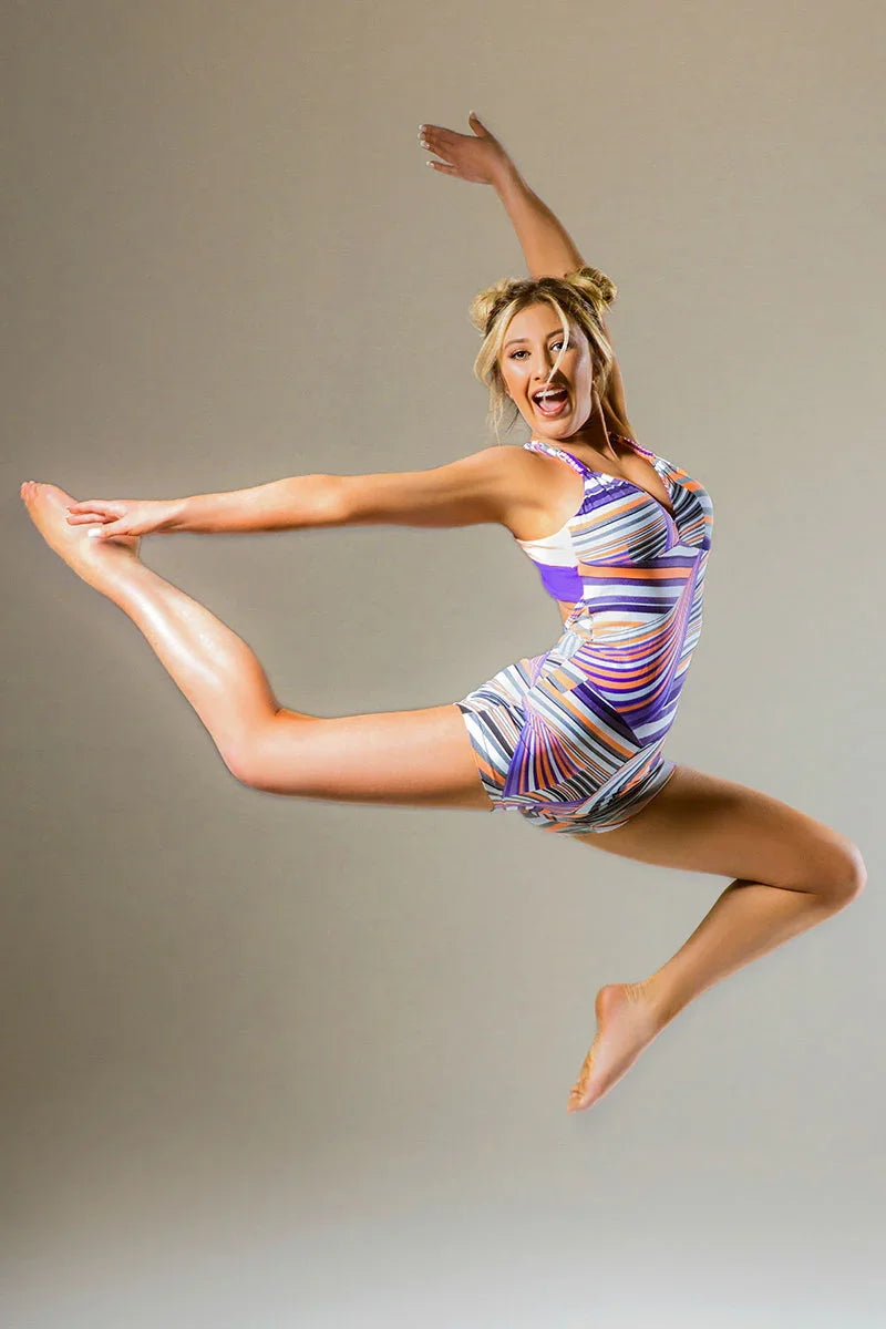 Alto Giro Galaxy Romper Shorts