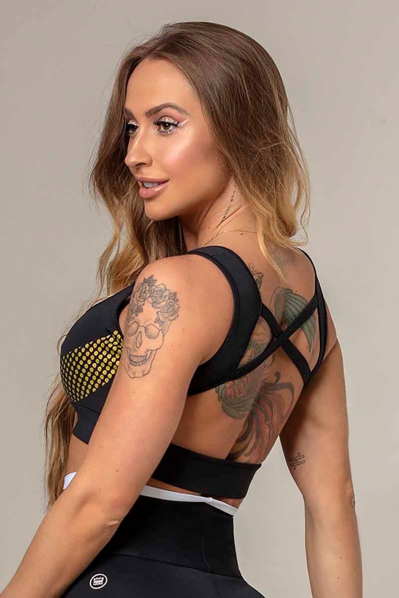 Hipkini Gold Dot Bra