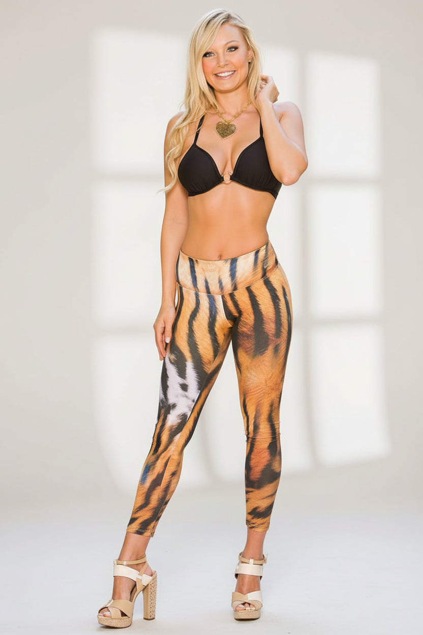 Alto Giro Golden Tiger Capri & Legging