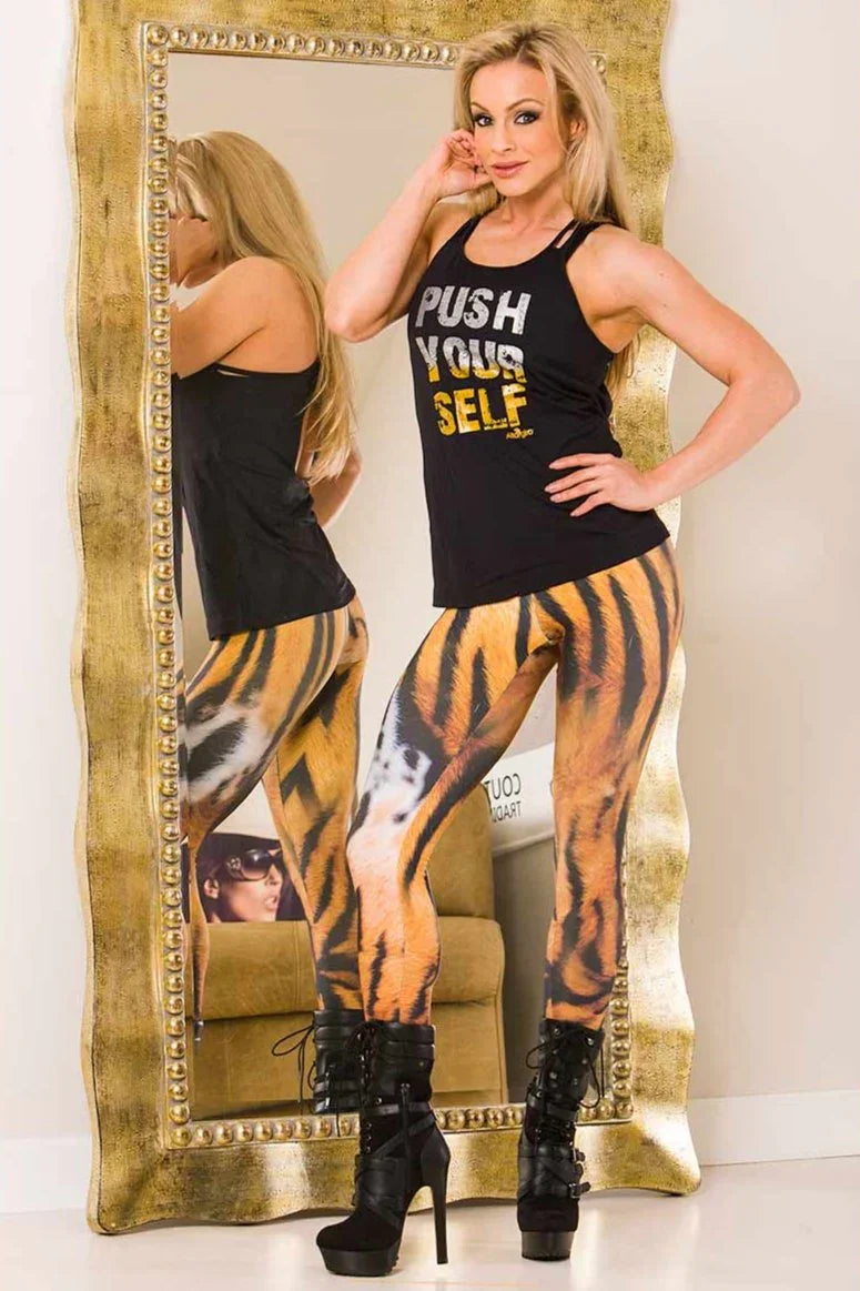 Alto Giro Golden Tiger Capri & Legging