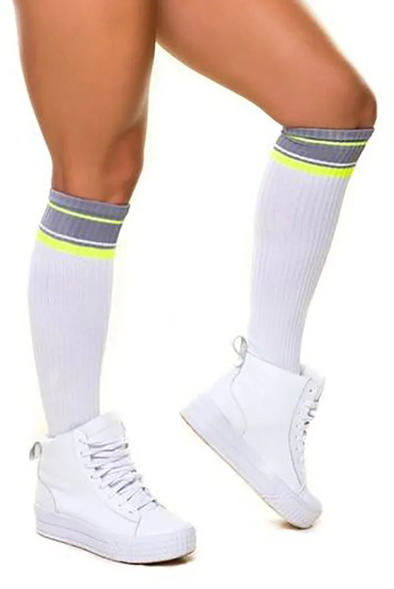 Hipkini Neon Stripe Socks