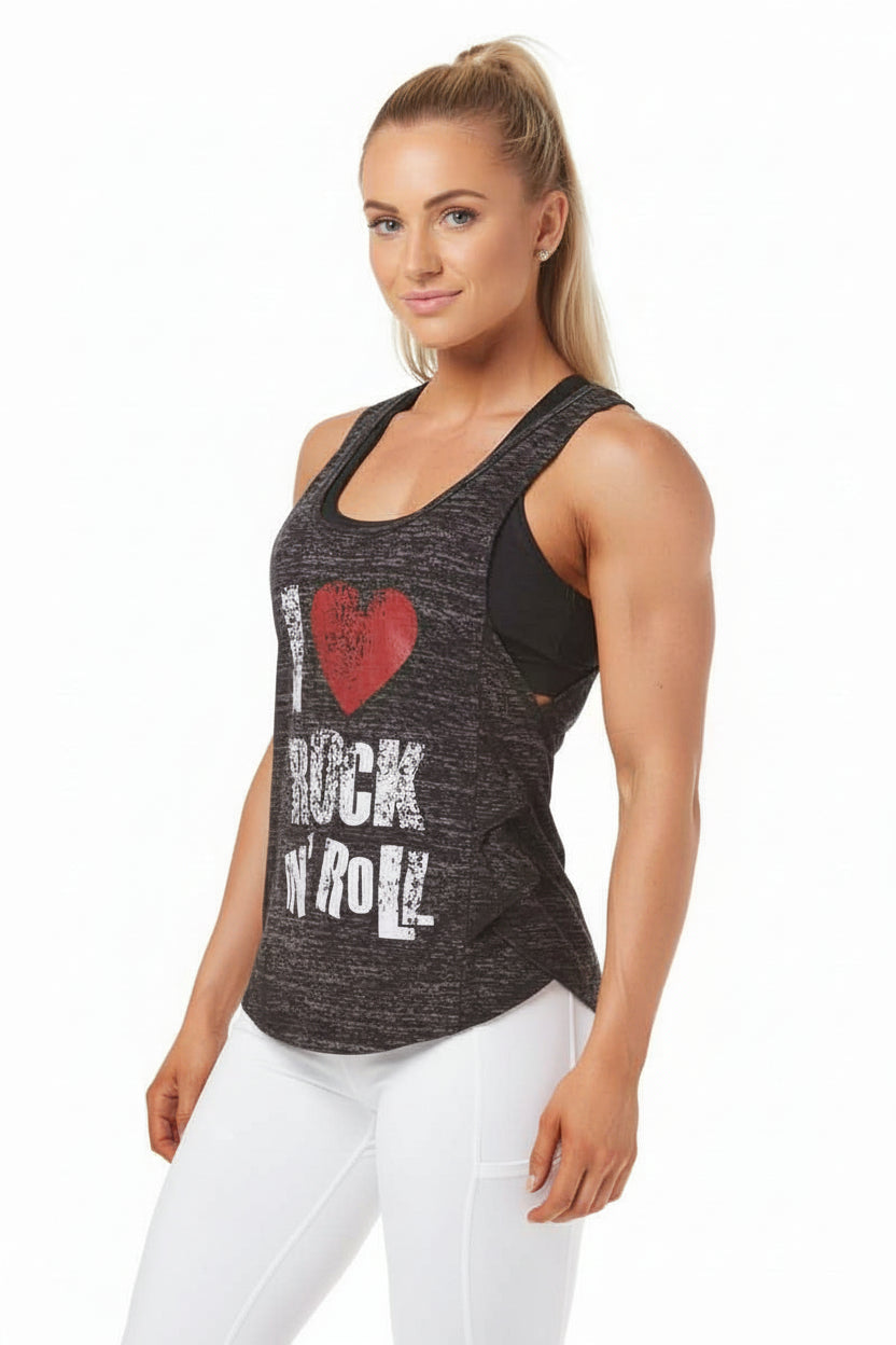 Alto Giro I Heart Rock & Roll Tank