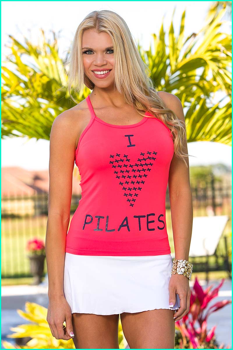 Alto Giro I LOVE Pilates Tank