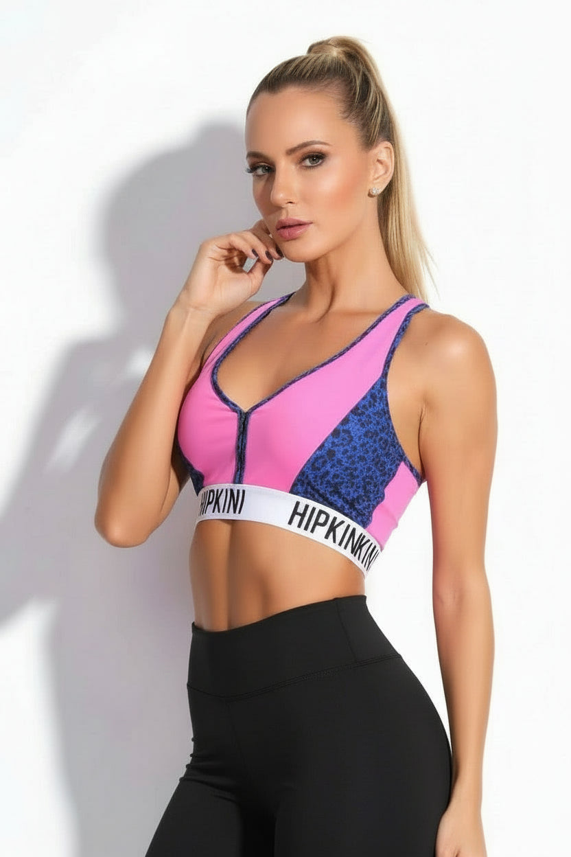 Hipkini Indigo Leopard Bra
