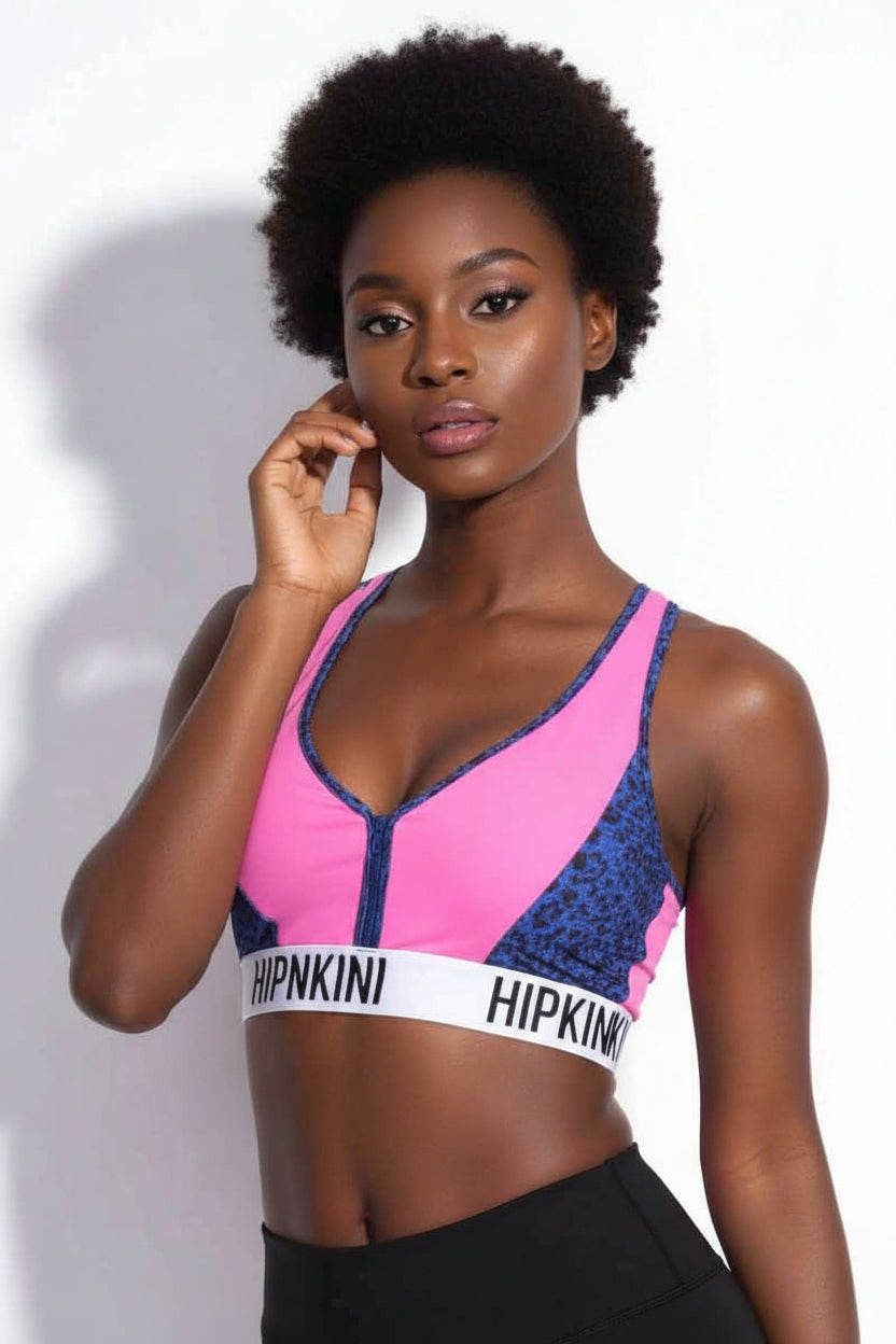 Hipkini Indigo Leopard Bra