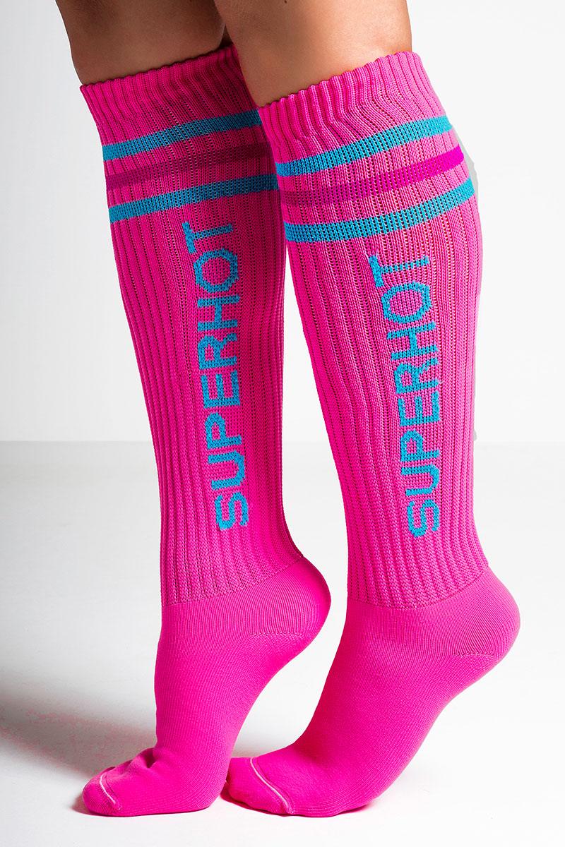 SuperHot In The Pink Socks