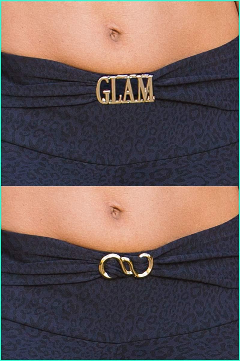 Alto Giro Jacquard Leopard Peek A Boo Legging