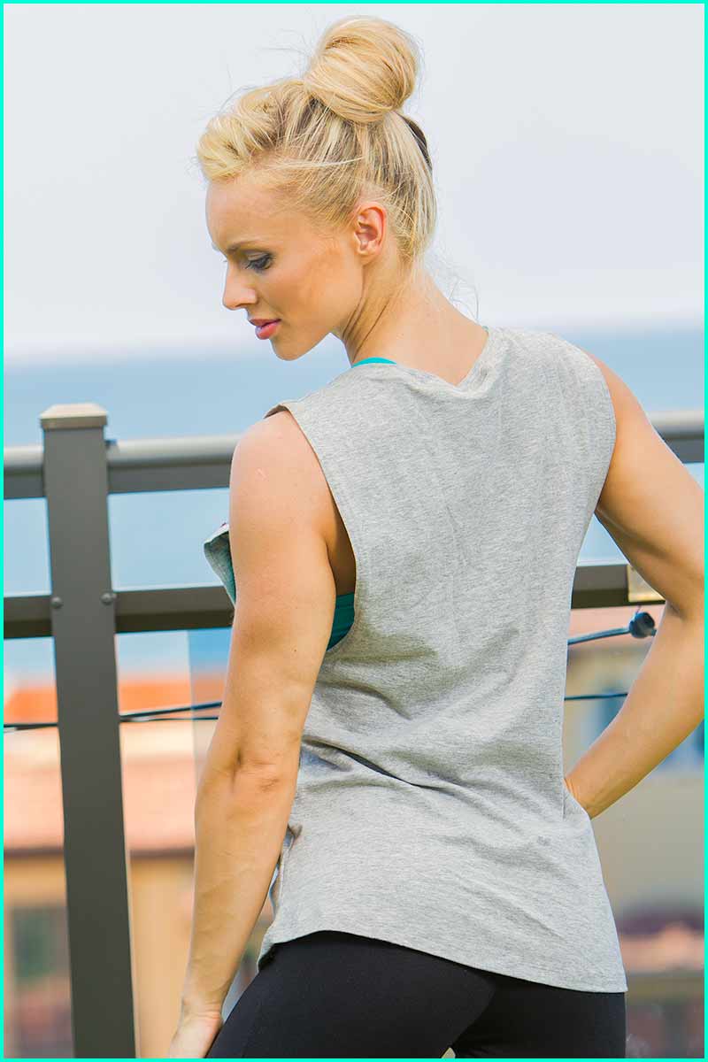 Alto Giro Made With LOVE Embellished Tank