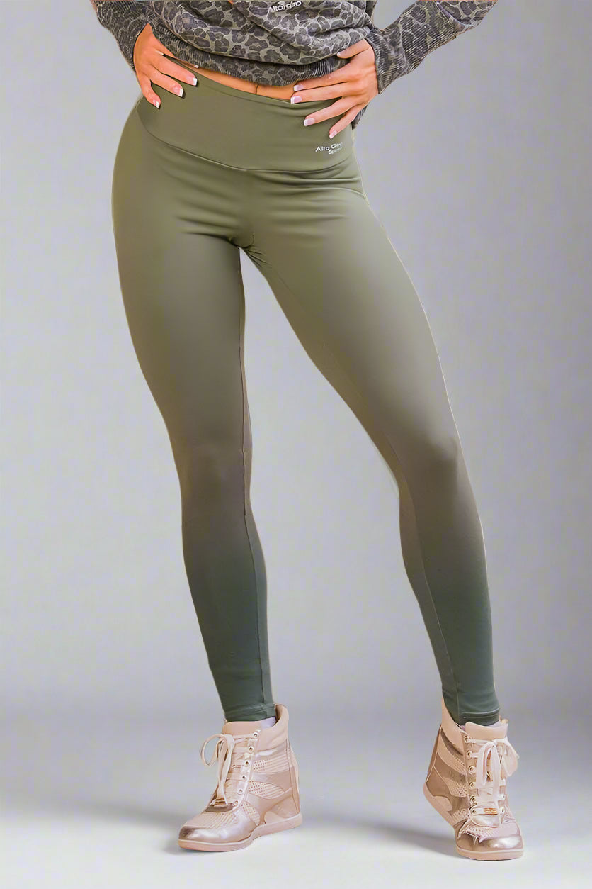 Alto Giro Olivine Ombre Legging