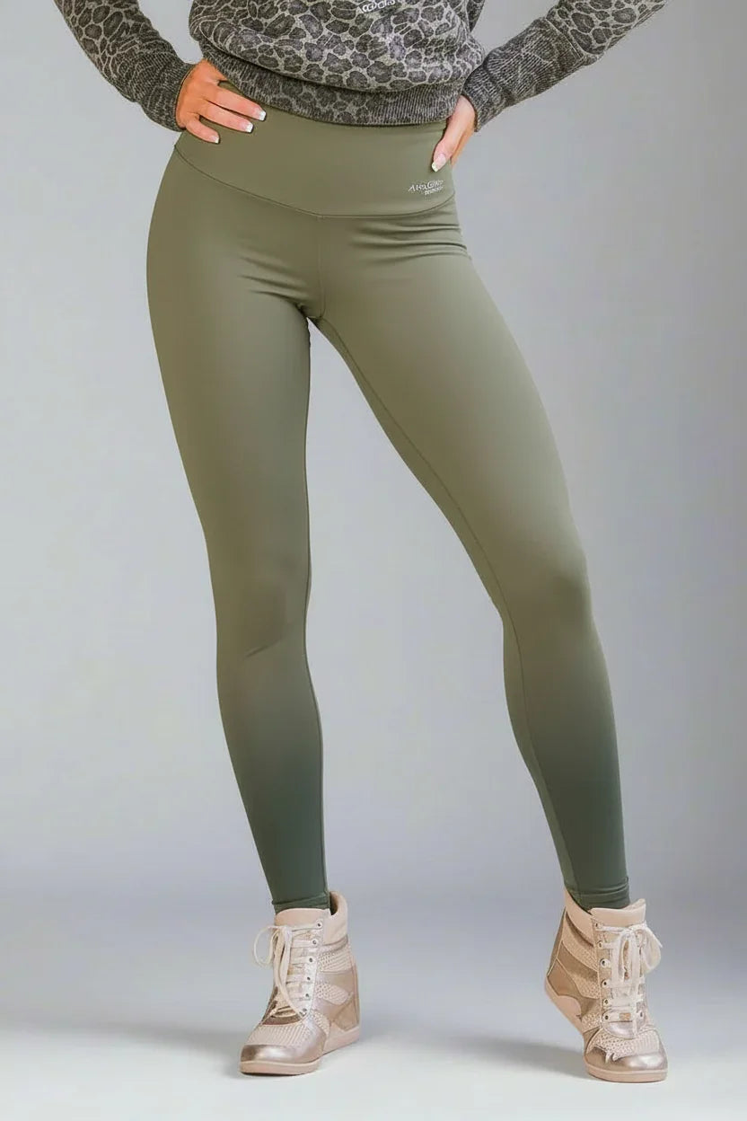Alto Giro Olivine Ombre Legging