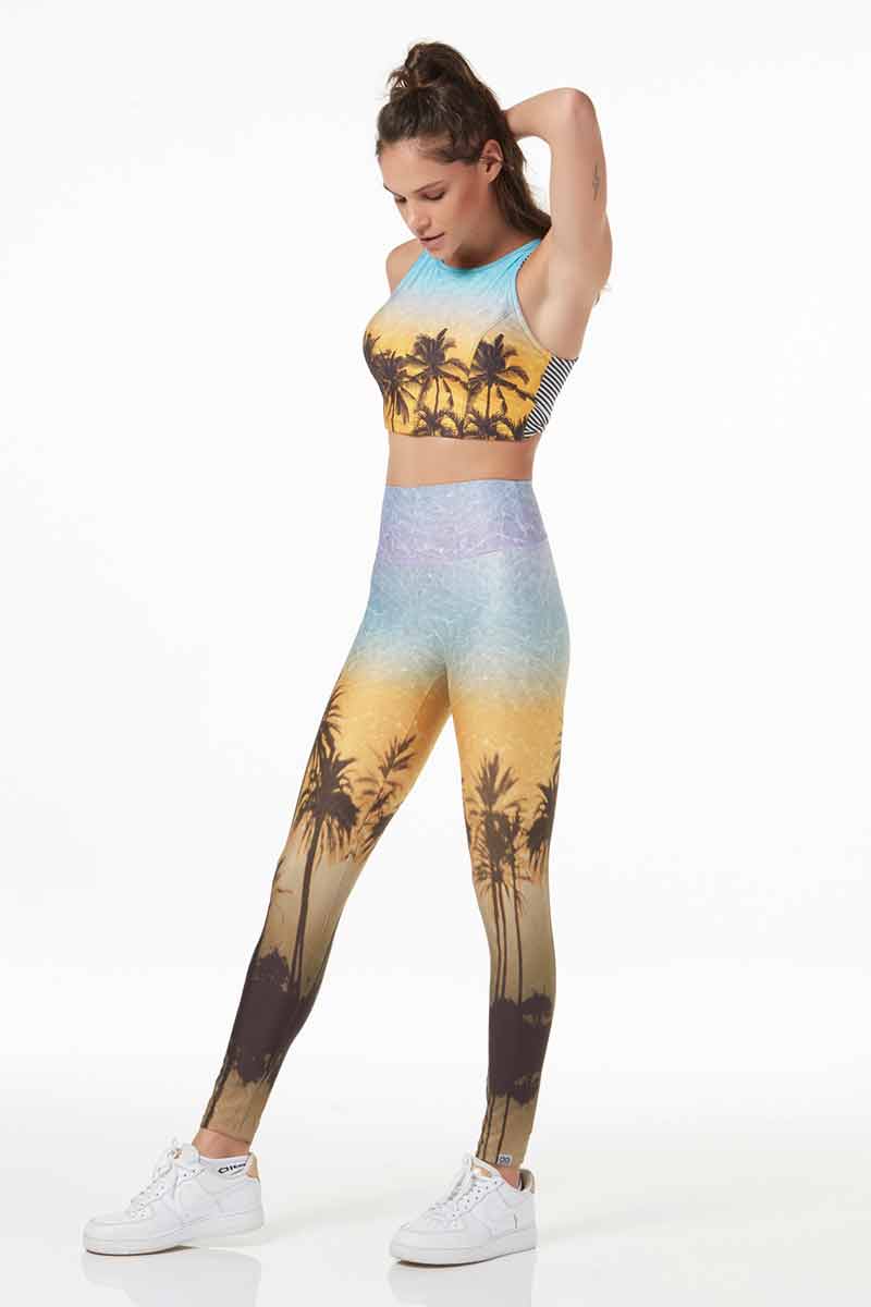 Alto Giro Palm Paradise Legging