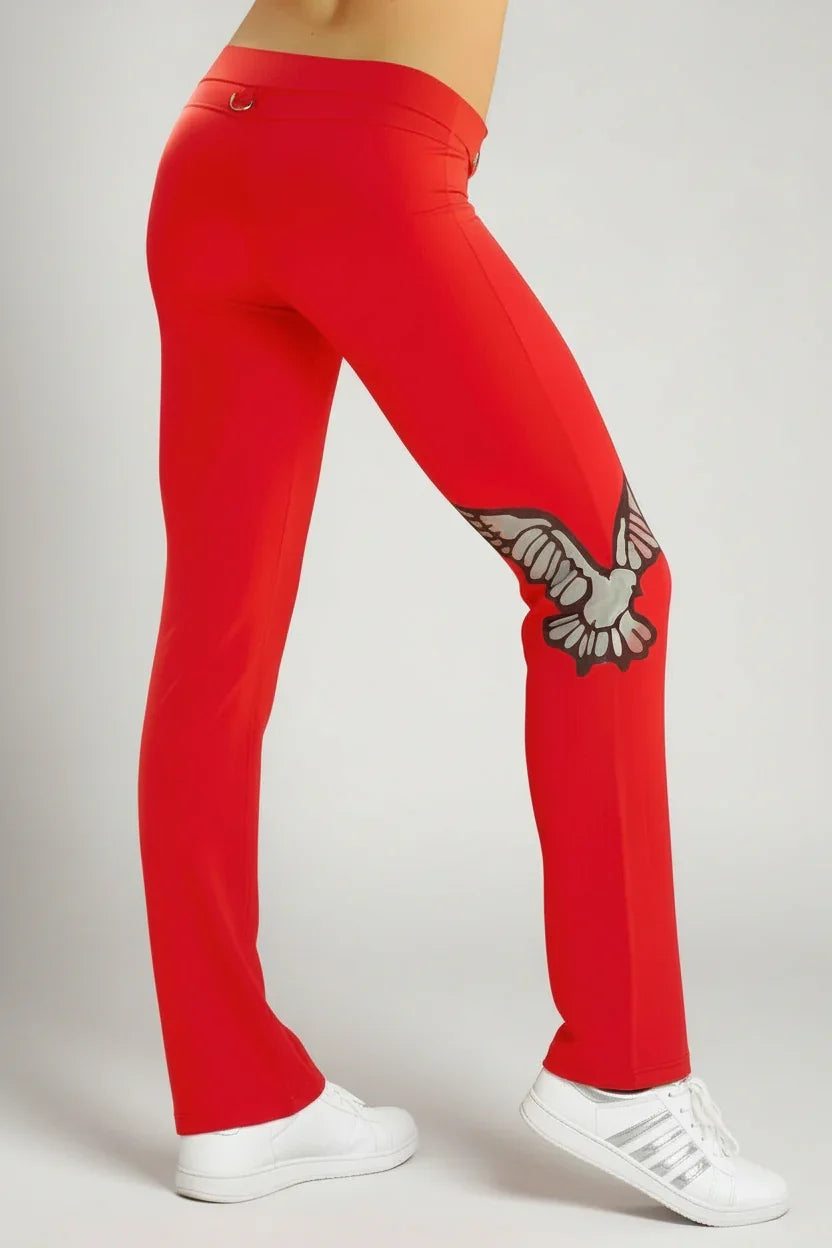 BlueFish Red Peace Pants