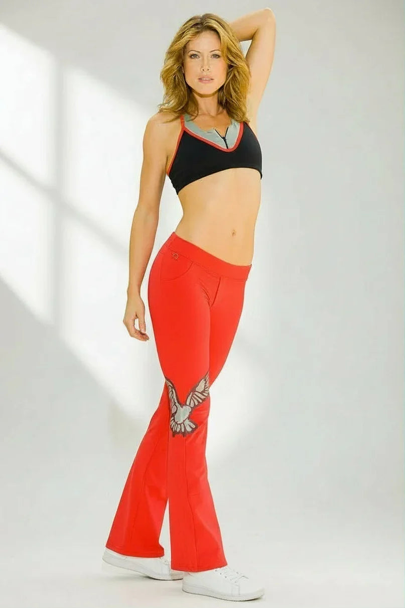 BlueFish Red Peace Pants