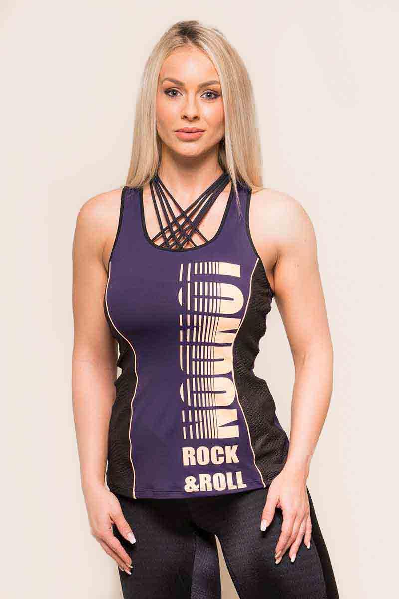 Alto Giro Purple Rock & Roll Tank