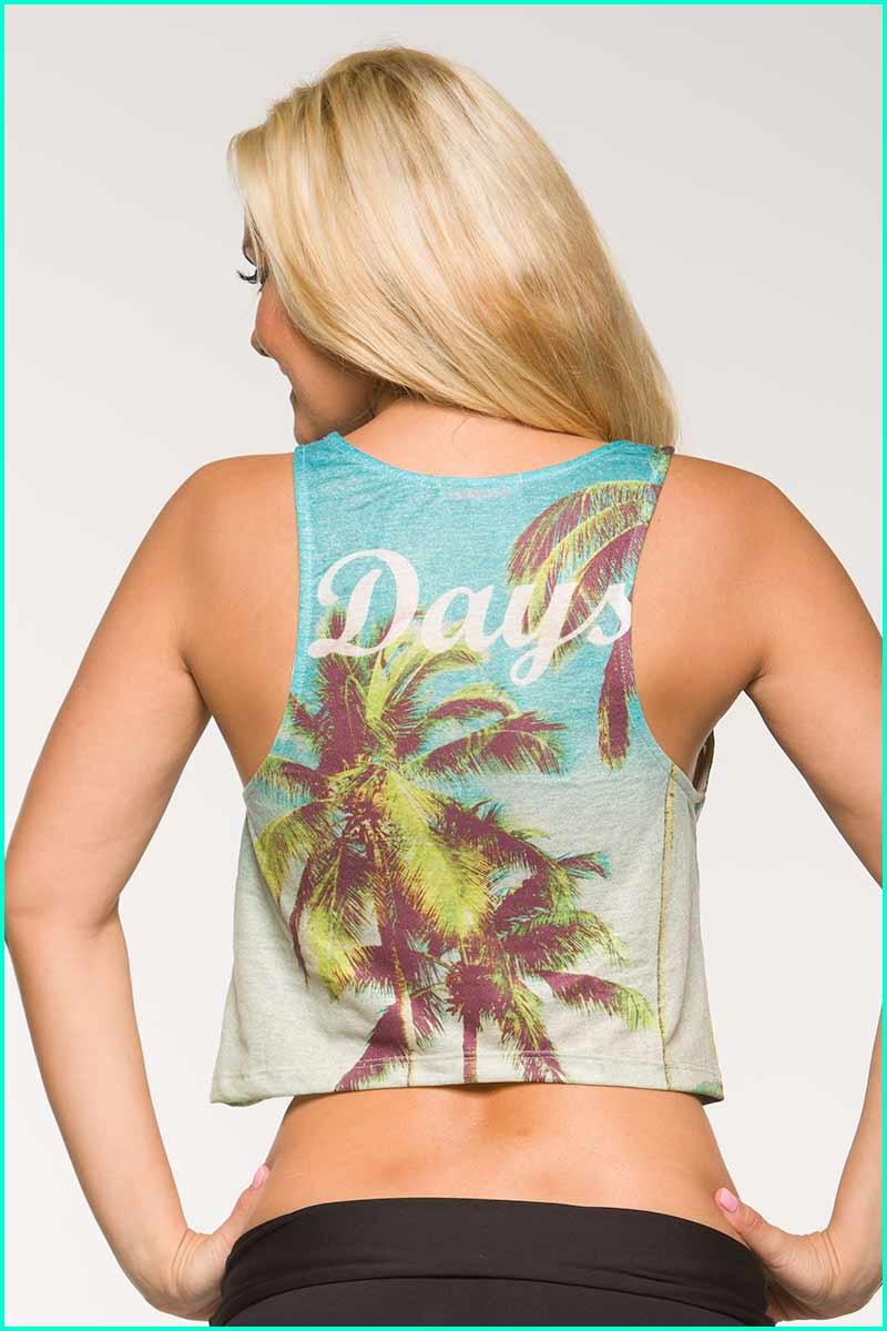 Alto Giro Summer Days Cropped Top