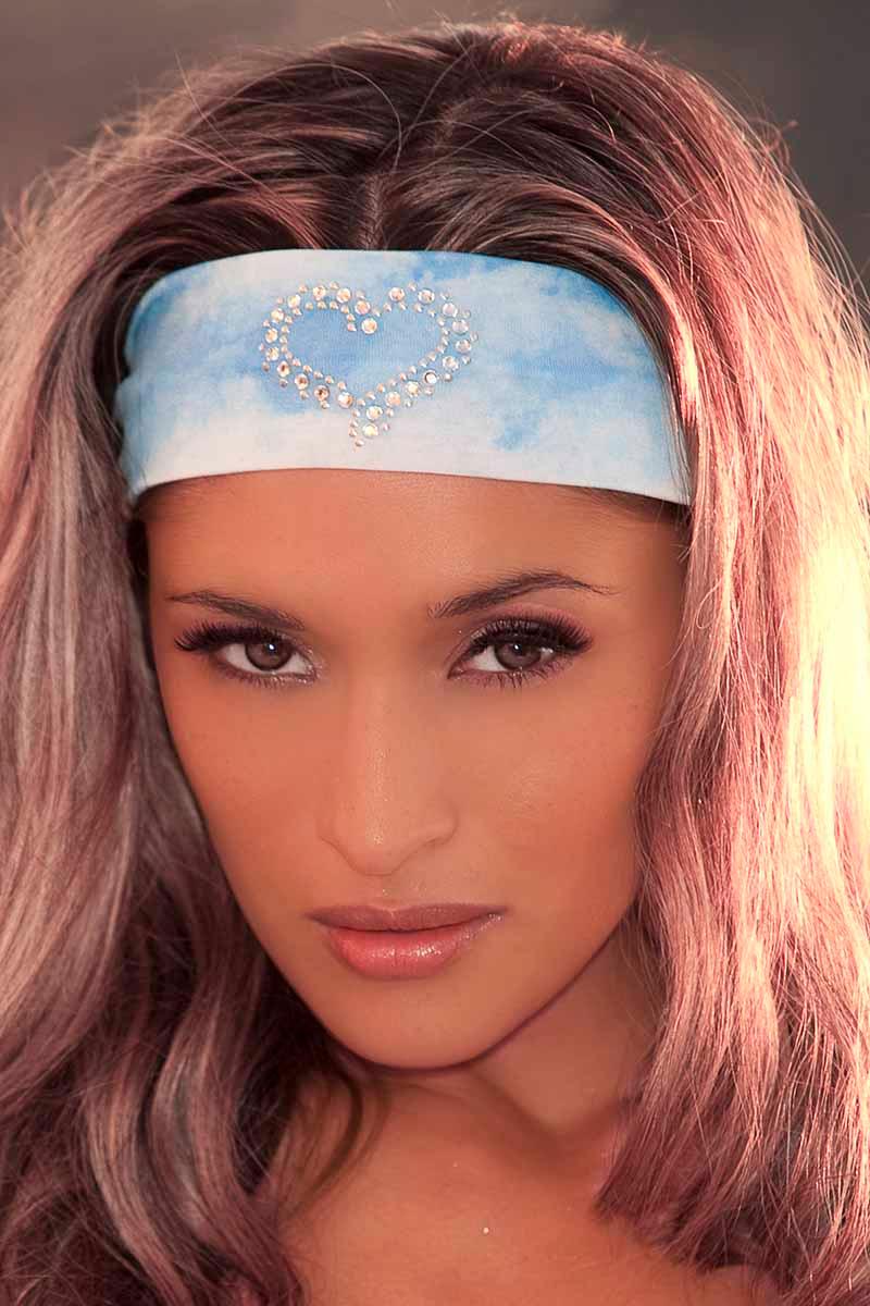 Tie-Dye Crystal Head Band