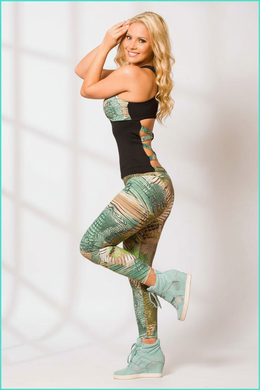 EQ Brazil Viper Verde Legging