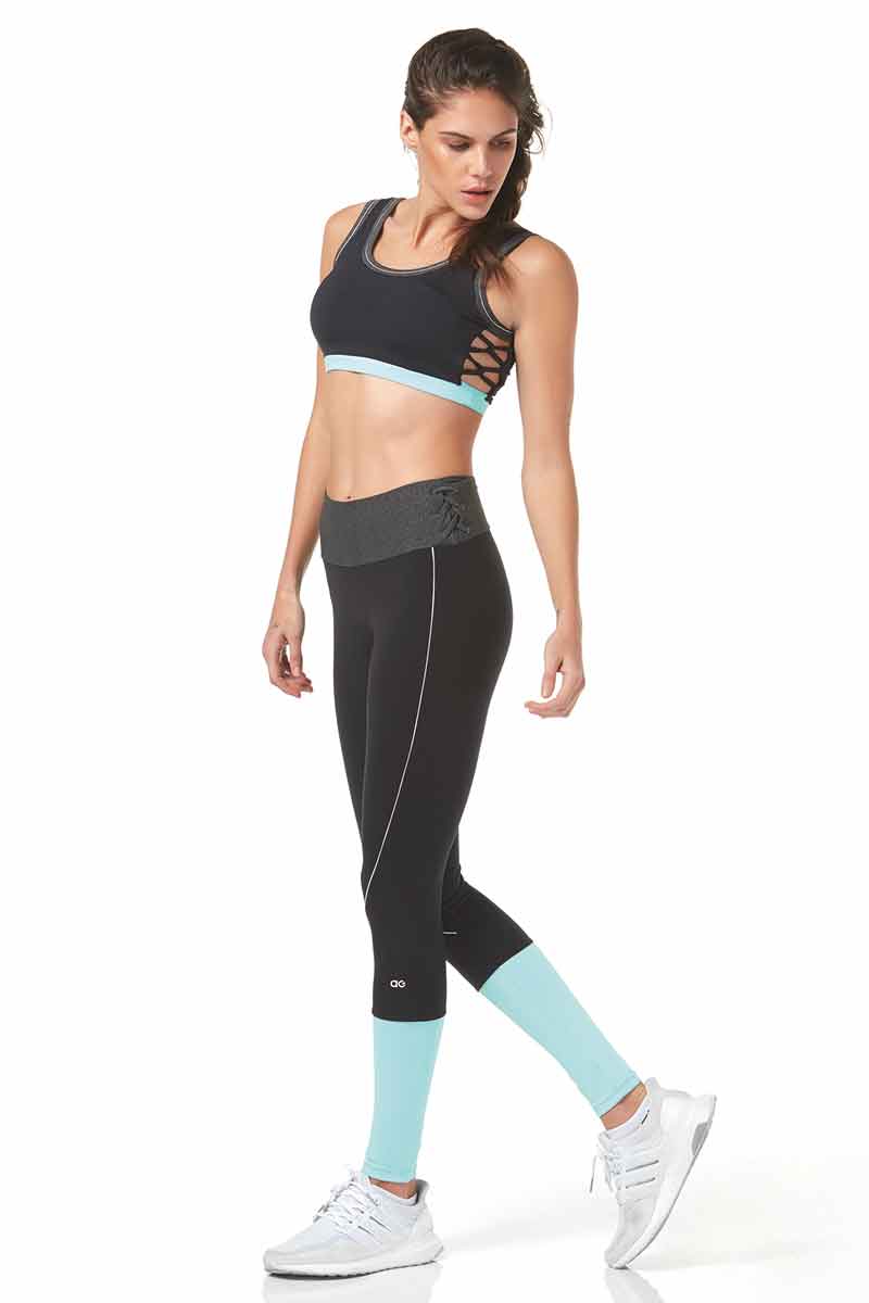 Alto Giro Weave Waist Legging