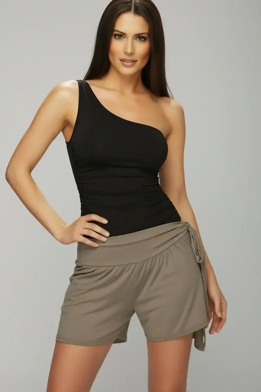 Scala Silky Sash Shorts (3 colors)