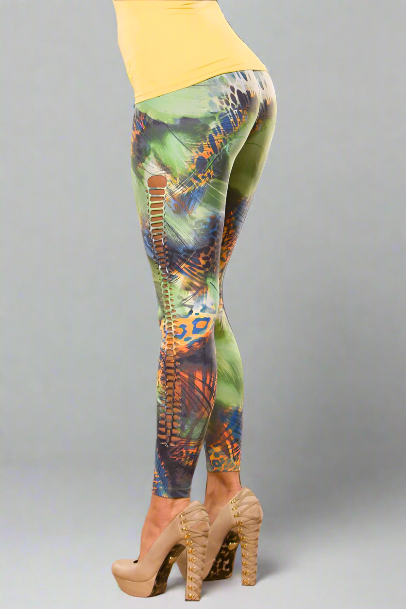 EQ Brazil Tropical Leopard Legging