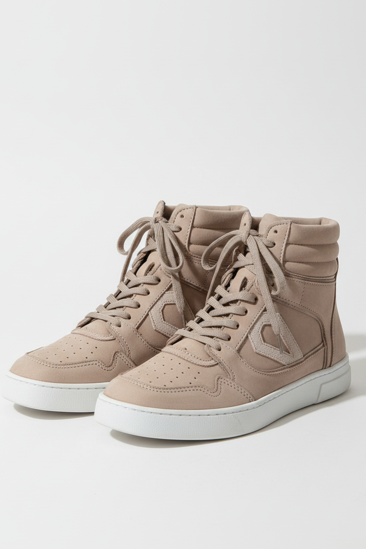 Smidt Nubuck Suede High Top Shoe (size 7)