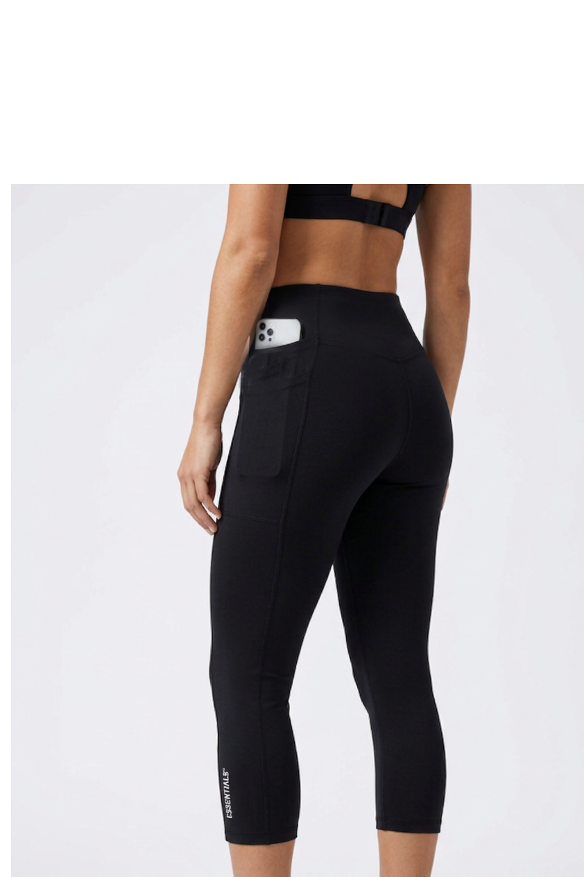 SuperHot Essential Black Capri