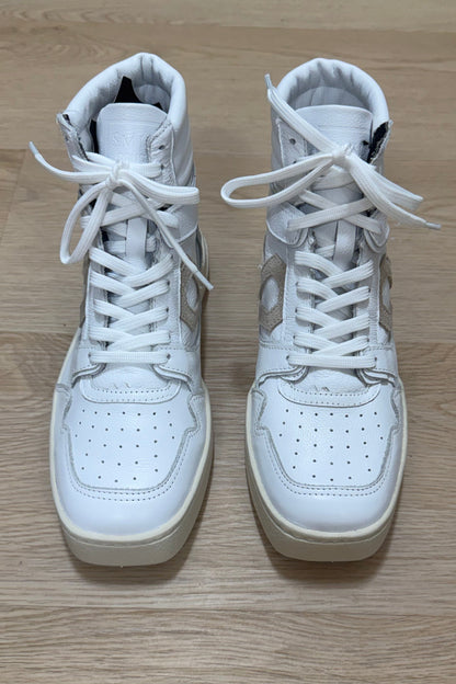 Smidt White High Top Shoe