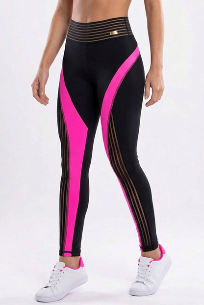 OxyFit Glossy Mesh Me Legging