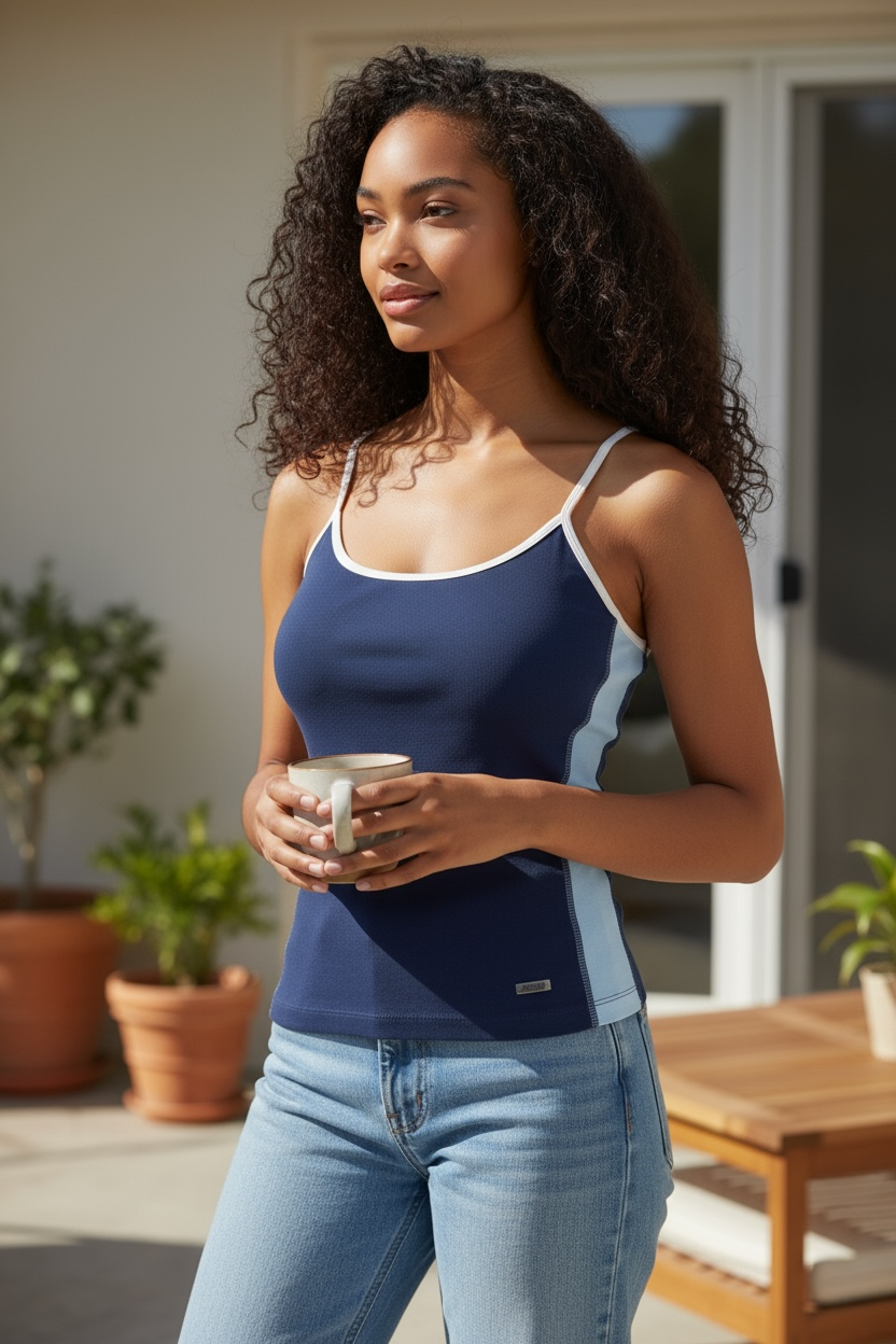 Nina Bucci Racer Tank