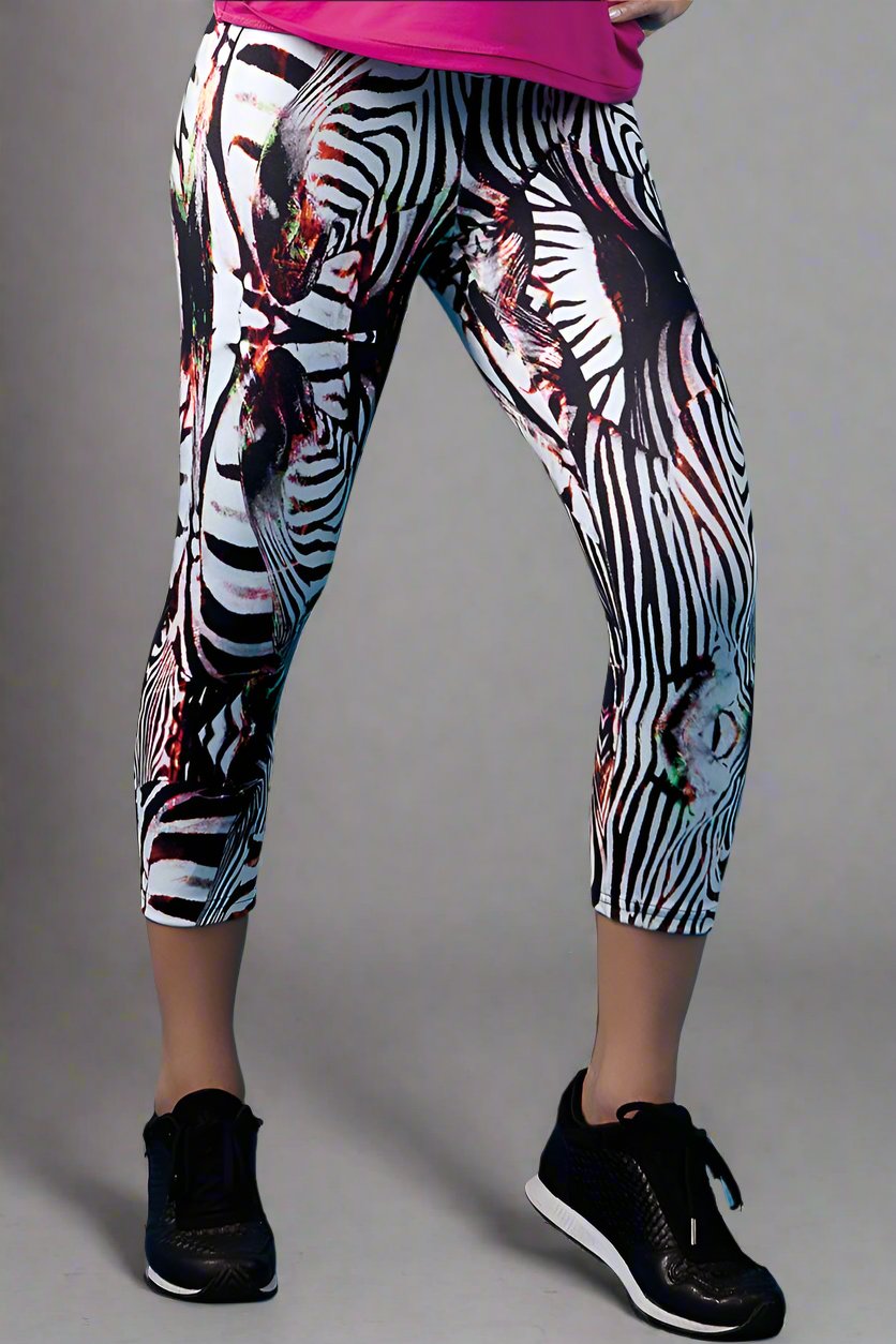 Alto Giro Abstract Zebra Capri
