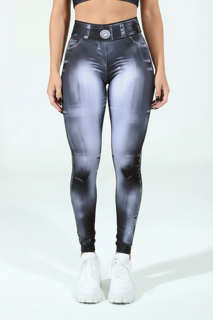Dyna Brazil Black Jean Body Paint Legging