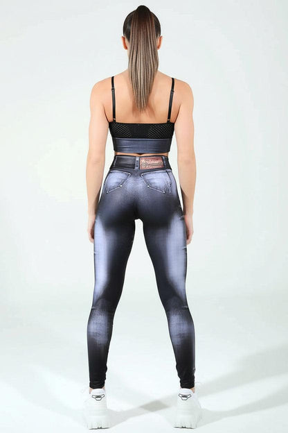 Dyna Brazil Black Jean Body Paint Legging