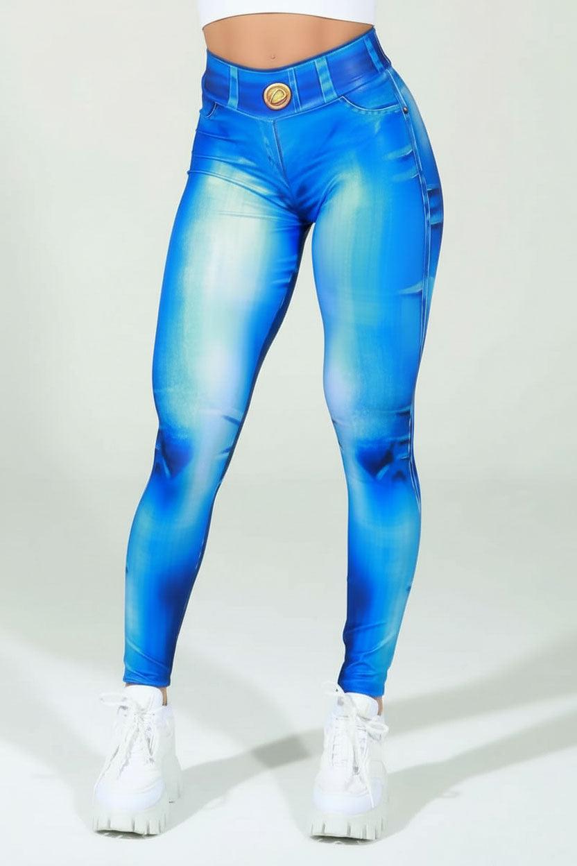 Dyna Brazil Blue Jean Body Paint Legging
