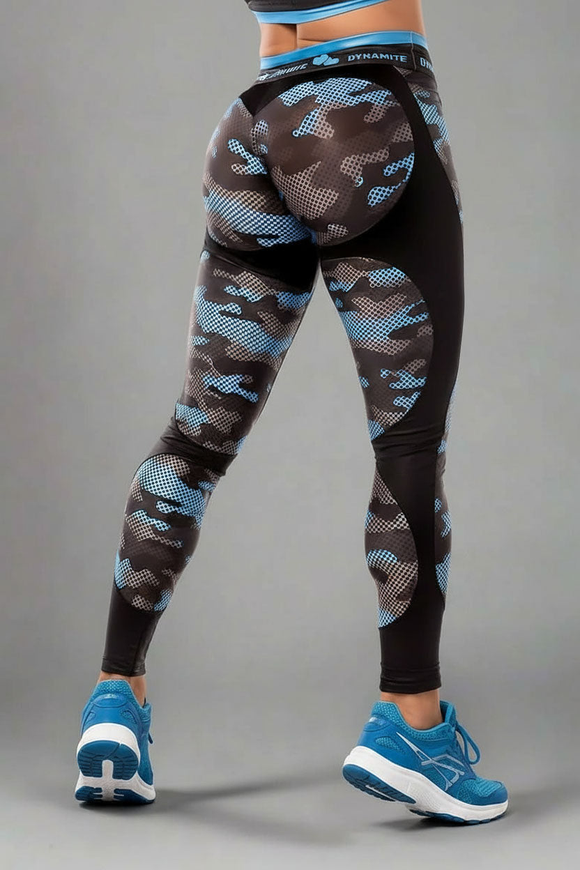 Dyna Brazil Blue Camo Legging