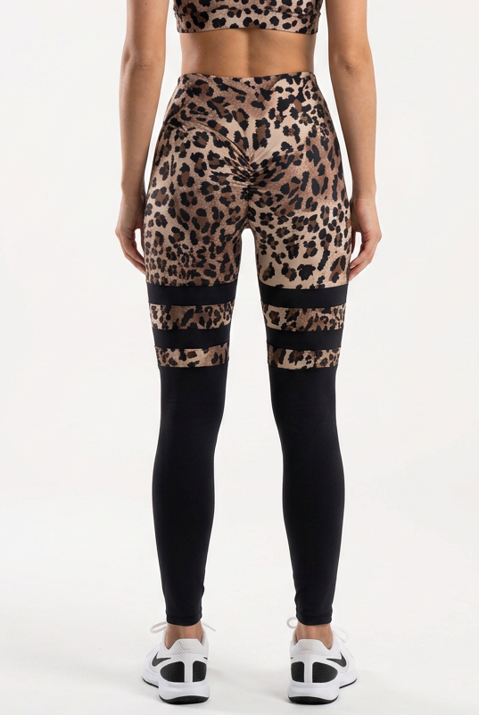 Body Brazil Brown Leopard Legging