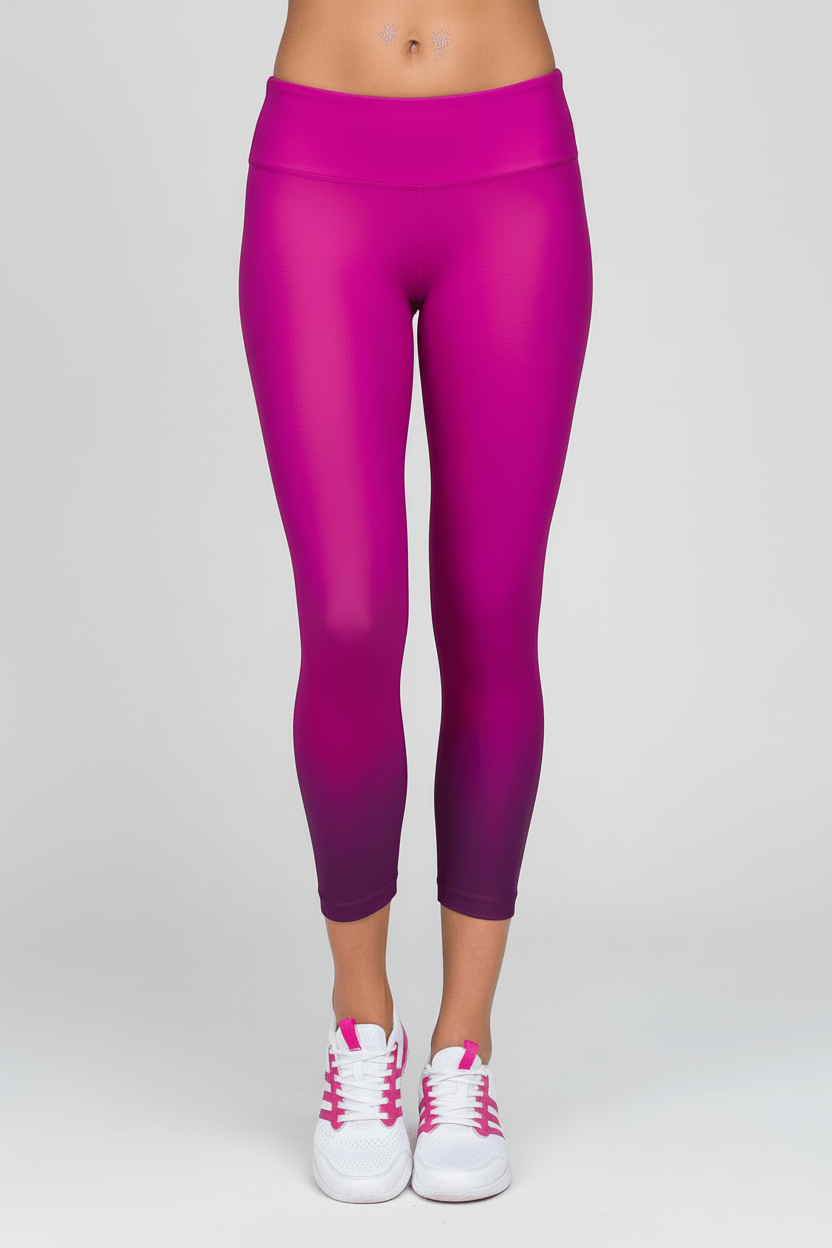 Alto Giro Cerise Ombre 7/8 Legging