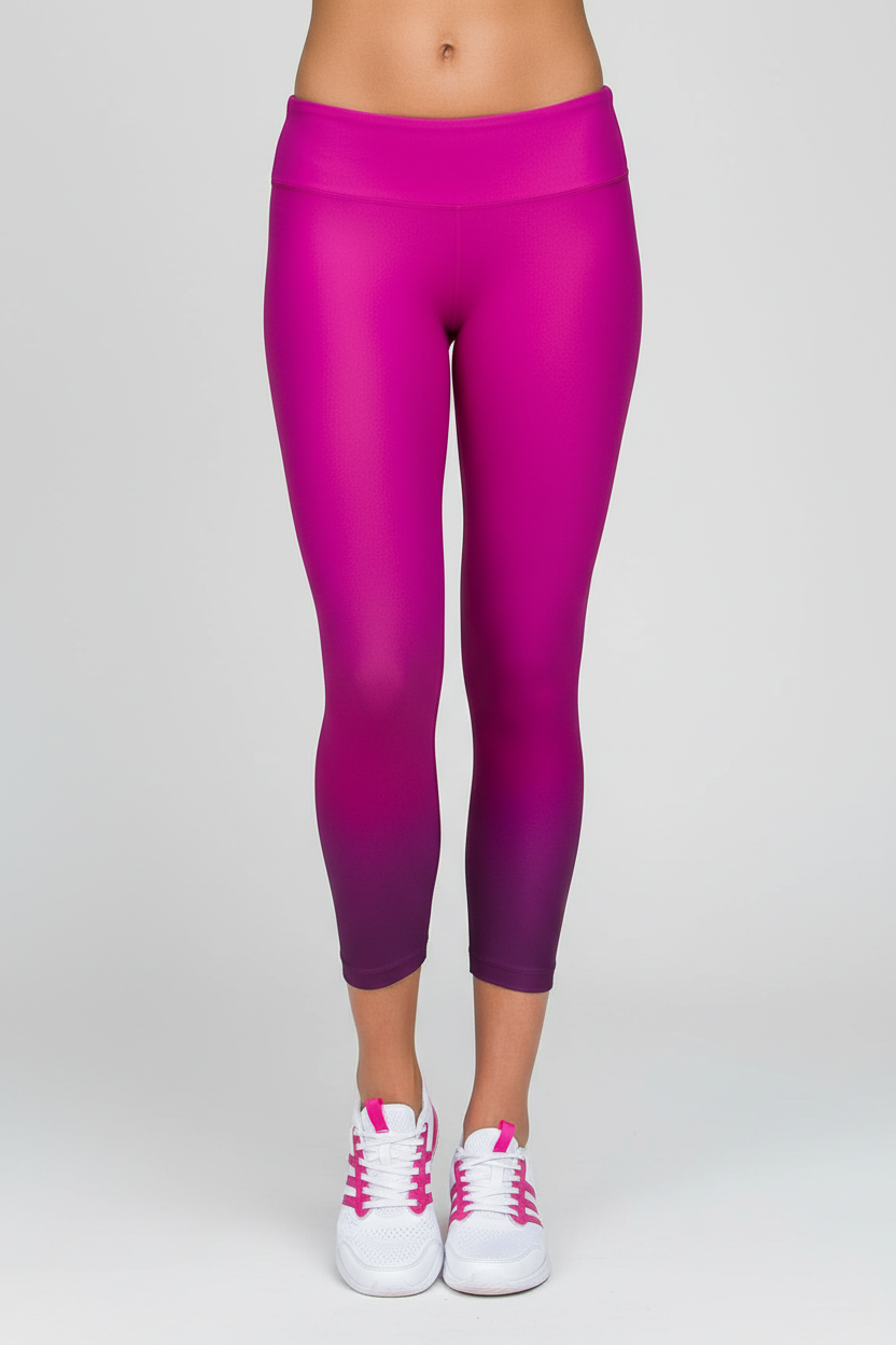 Alto Giro Cerise Ombre 7/8 Legging