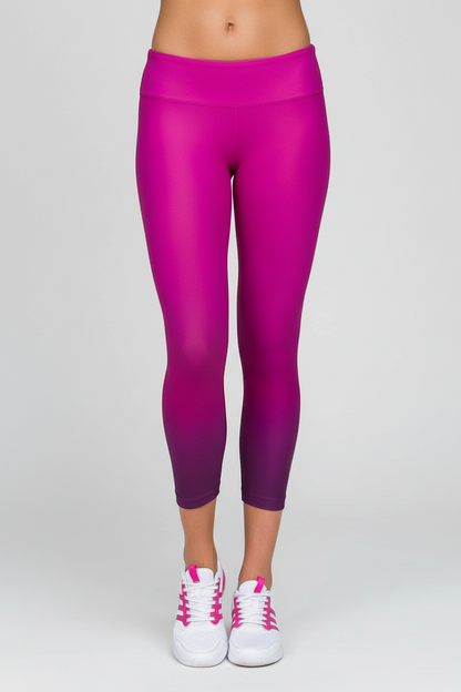 Alto Giro Cerise Ombre 7/8 Legging
