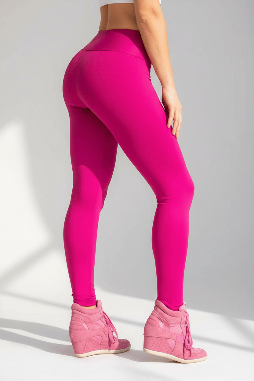 Alto Giro Cerise Ombre Legging