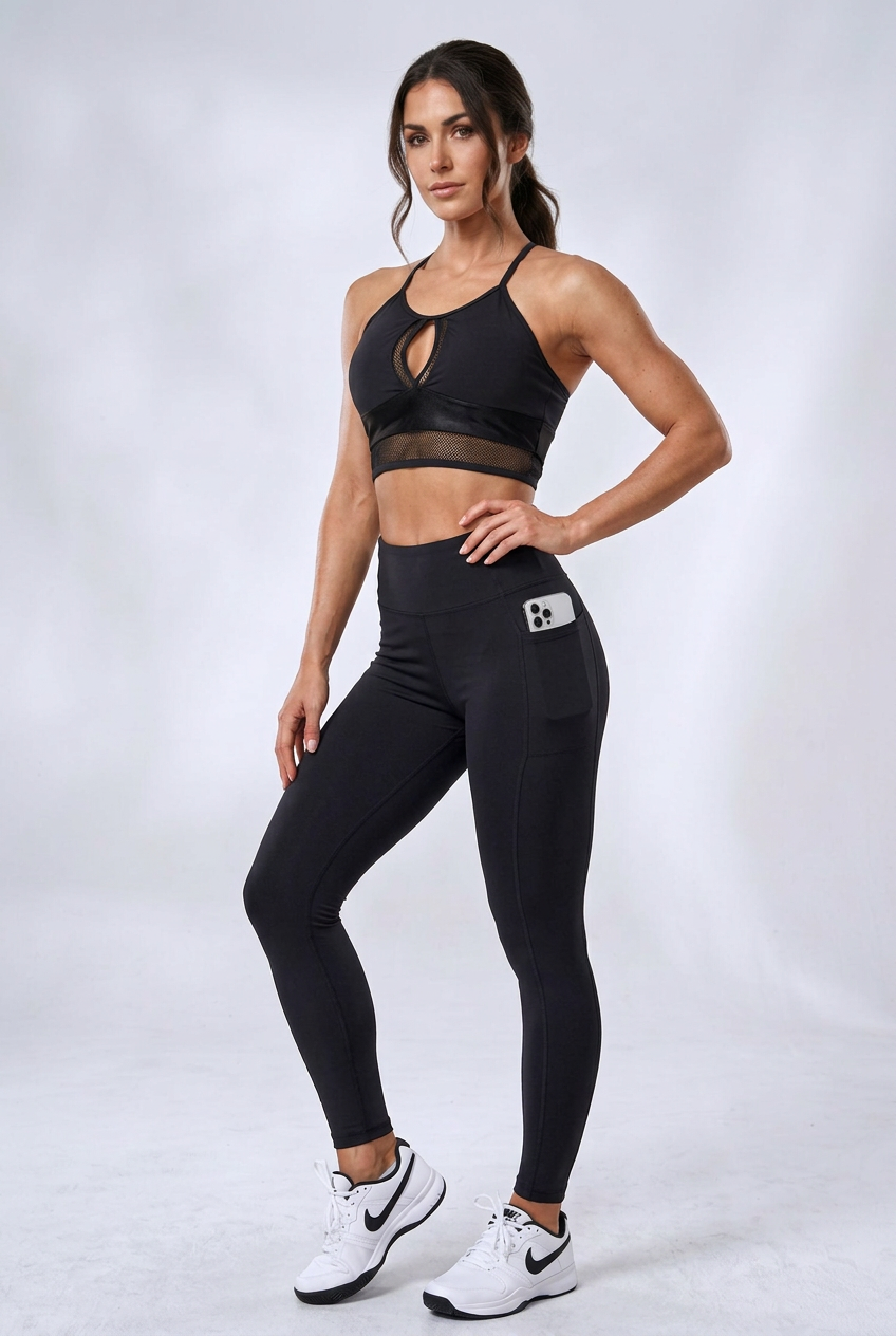 SuperHot Essential Black Legging