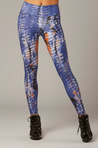 EQ Brazil Cobalt Croc Legging