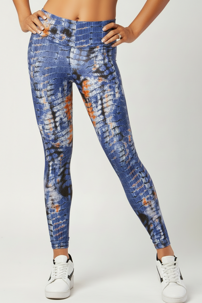 EQ Brazil Cobalt Croc Legging