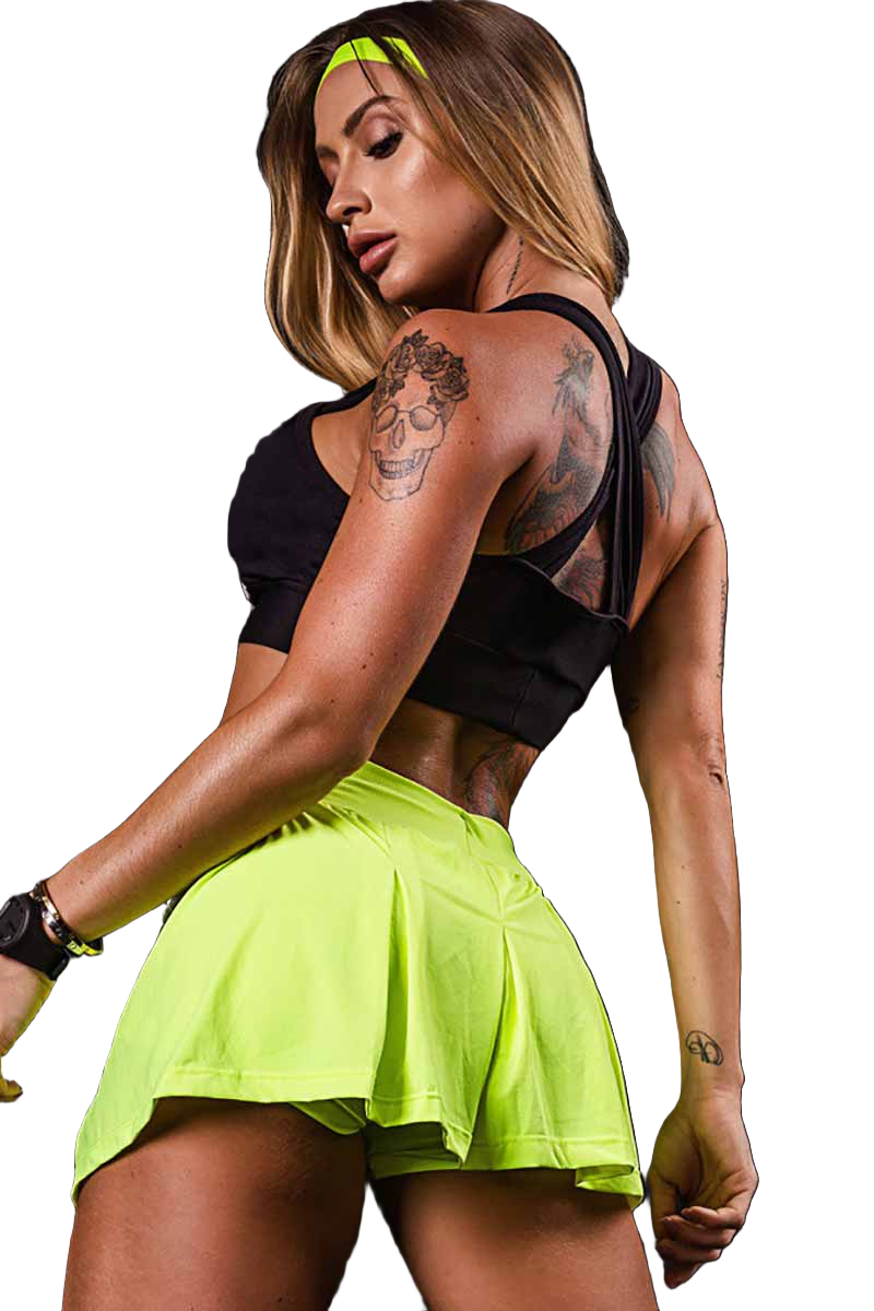 SuperHot Girl Neon Extreme Skort