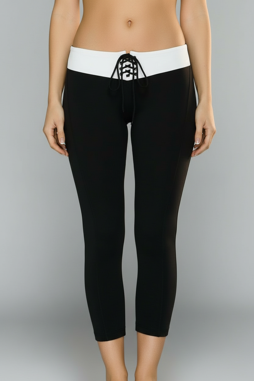 Gloss Army Lacing Capri [Petite]