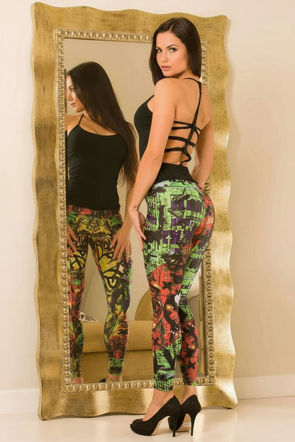 EQ Brazil Street Graffiti Legging
