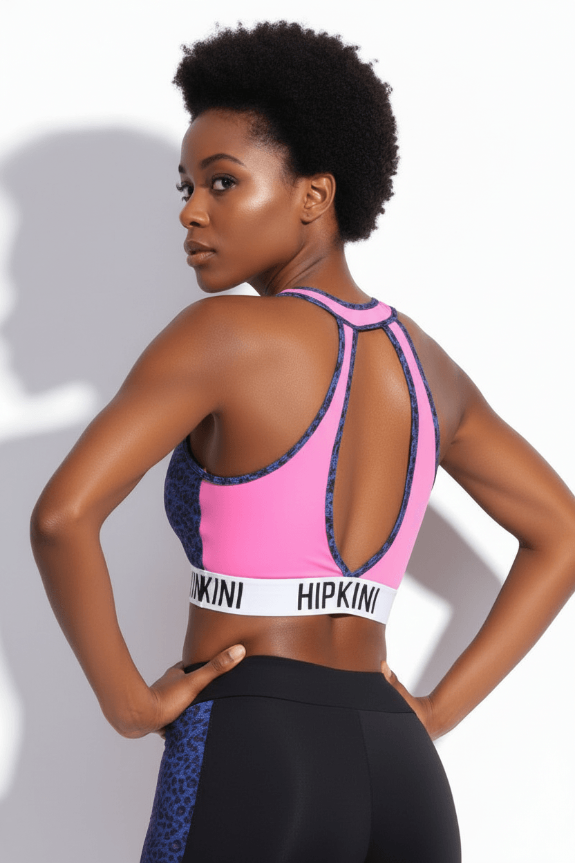 Hipkini Indigo Leopard Bra